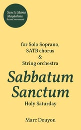Sabbatum Sanctum SATB Vocal Score cover